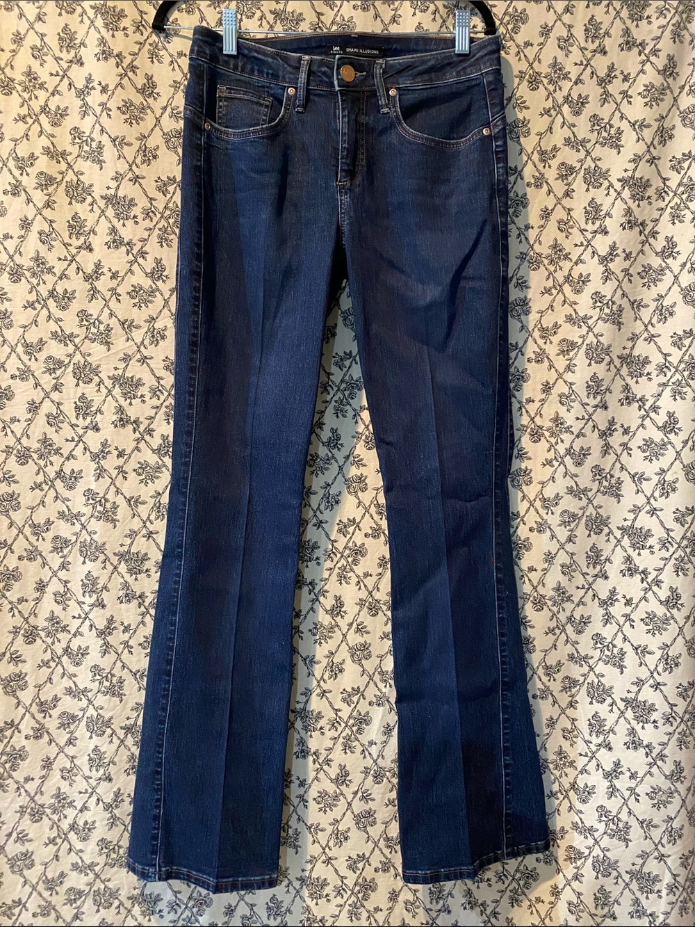 Riders by Lee Shape Illusion Dark Indigo Flare Jeans